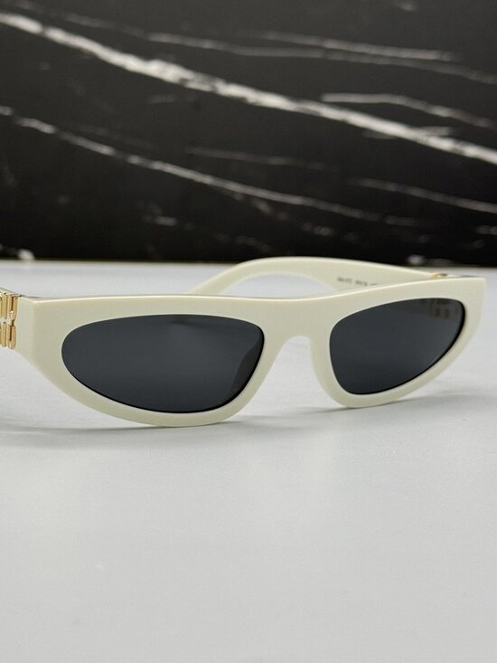 NEW MIU MIU MU07ZS 1425S0 SUNGLASSES WHITE WOMEN MU 07ZS 1425S0, SMU 07Z 1425S0 main image 5